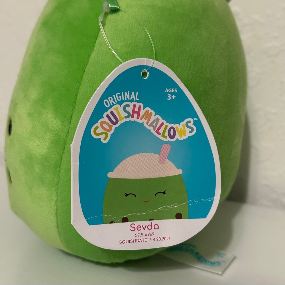 NWT Squishmallows Sevda 7.5” Plush - Picture 3 of 7